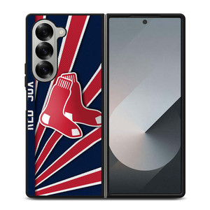 BOSTON RED SOX MLB ICON Samsung Galaxy Z Fold 6 Case Cover