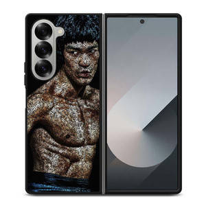 BRUCE LEE QUOTE ART Samsung Galaxy Z Fold 6 Case Cover BRUCE LEE QUOTE ART Samsung Galaxy Z Fold 6 Case Cover