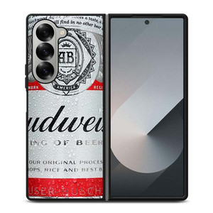 BUDWEISER BEER CAN Samsung Galaxy Z Fold 6 Case Cover BUDWEISER BEER CAN Samsung Galaxy Z Fold 6 Case Cover