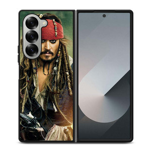 CAPTAIN JACK PIRATES OF THE CARIBBEAN Samsung Galaxy Z Fold 6 Case Cover