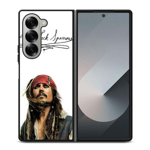 CAPTAIN JACK SPARROW PIRATES OF THE CARIBBEAN Samsung Galaxy Z Fold 6 Case Cover CAPTAIN JACK SPARROW PIRATES OF THE CARIBBEAN Samsung Galaxy Z Fold 6 Case Cover