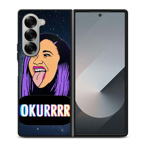 CARDI B FACE CARTOON Samsung Galaxy Z Fold 6 Case Cover CARDI B FACE CARTOON Samsung Galaxy Z Fold 6 Case Cover