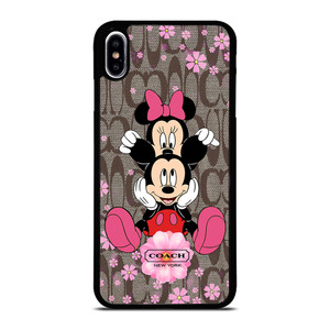 COACH MICKEY and MINNIE MOUSE iPhone XS Max Case Cover