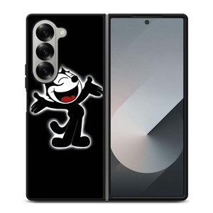 CARTOON FELIX THE CAT Samsung Galaxy Z Fold 6 Case Cover