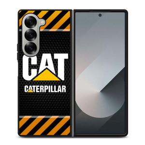 CAT CATERPILLAR METAL SYMBOL Samsung Galaxy Z Fold 6 Case Cover