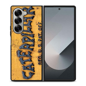 CATERPILLAR TRACTOR LOGO RUSTY EMBLEM Samsung Galaxy Z Fold 6 Case Cover