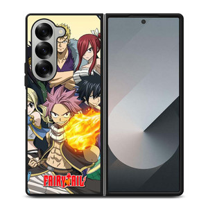 CHARACTER OF FAIRY TAIL ANIME Samsung Galaxy Z Fold 6 Case Cover CHARACTER OF FAIRY TAIL ANIME Samsung Galaxy Z Fold 6 Case Cover