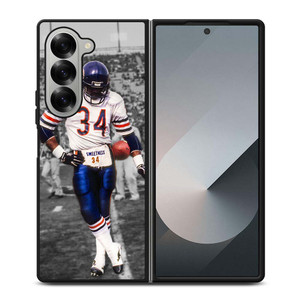 CHICAGO BEARS WALTER PAYTON 34 Samsung Galaxy Z Fold 6 Case Cover CHICAGO BEARS WALTER PAYTON 34 Samsung Galaxy Z Fold 6 Case Cover