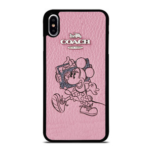 COACH MINNIE MOUSE PINK iPhone XS Max Case Cover COACH MINNIE MOUSE PINK iPhone XS Max Case Cover
