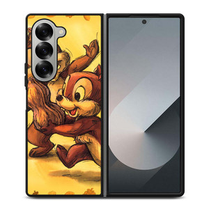 CHIP AND DALE CARTOON Samsung Galaxy Z Fold 6 Case Cover CHIP AND DALE CARTOON Samsung Galaxy Z Fold 6 Case Cover