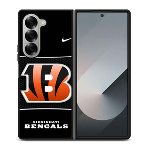 CINCINNATI BENGALS NIKE NFL Samsung Galaxy Z Fold 6 Case Cover