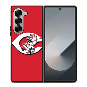 CINCINNATI REDS SYMBOL Samsung Galaxy Z Fold 6 Case Cover