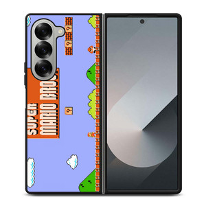 CLASSIC MARIO BROS GAME Samsung Galaxy Z Fold 6 Case Cover