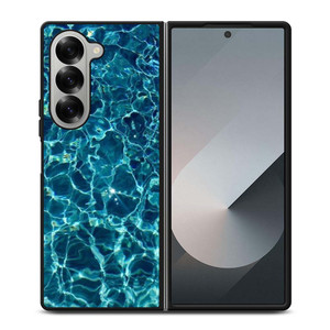 CLEAR BLUE WATER Samsung Galaxy Z Fold 6 Case Cover