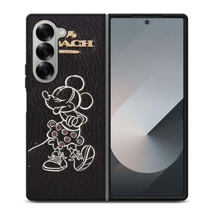 COACH DISNEY MINNIE MOUSE Samsung Galaxy Z Fold 6 Case Cover COACH DISNEY MINNIE MOUSE Samsung Galaxy Z Fold 6 Case Cover