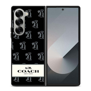 COACH NEW YORK BUNNY Samsung Galaxy Z Fold 6 Case Cover COACH NEW YORK BUNNY Samsung Galaxy Z Fold 6 Case Cover