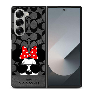 COACH NEW YORK DISNEY MICKEY MOUSE Samsung Galaxy Z Fold 6 Case Cover COACH NEW YORK DISNEY MICKEY MOUSE Samsung Galaxy Z Fold 6 Case Cover