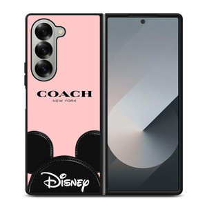 COACH NEW YORK DISNEY Samsung Galaxy Z Fold 6 Case Cover COACH NEW YORK DISNEY Samsung Galaxy Z Fold 6 Case Cover