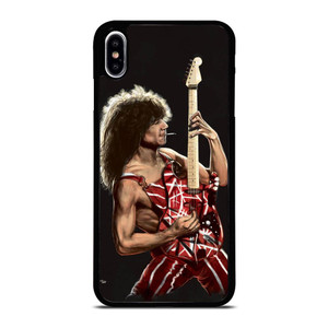 EDDIE VAN HALEN AND GUITAR iPhone XS Max Case Cover EDDIE VAN HALEN AND GUITAR iPhone XS Max Case Cover
