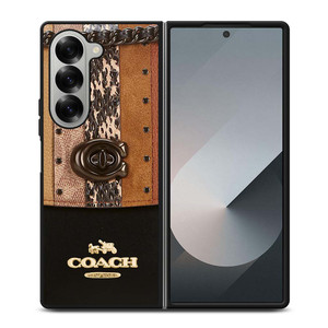 COACH NEW YORK NEW Samsung Galaxy Z Fold 6 Case Cover COACH NEW YORK NEW Samsung Galaxy Z Fold 6 Case Cover
