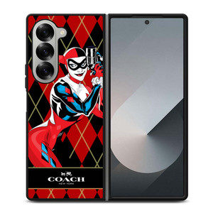 COACH NEW YORK X HARLEY QUINN Samsung Galaxy Z Fold 6 Case Cover