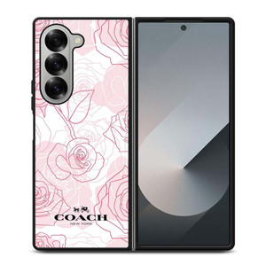 COACH ROSES Samsung Galaxy Z Fold 6 Case Cover