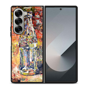 COCA COLA BOTTLE ART Samsung Galaxy Z Fold 6 Case Cover COCA COLA BOTTLE ART Samsung Galaxy Z Fold 6 Case Cover