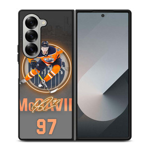 CONNOR MCDAVID EDMONTON OILERS PLAYER Samsung Galaxy Z Fold 6 Case Cover CONNOR MCDAVID EDMONTON OILERS PLAYER Samsung Galaxy Z Fold 6 Case Cover