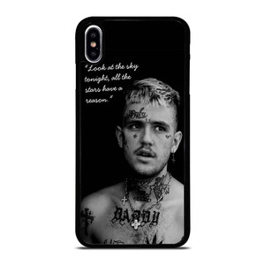 LIL PEEP QUOTE iPhone XS Max Case Cover