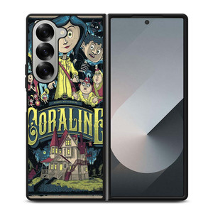 CORALINE CARTOON Samsung Galaxy Z Fold 6 Case Cover CORALINE CARTOON Samsung Galaxy Z Fold 6 Case Cover