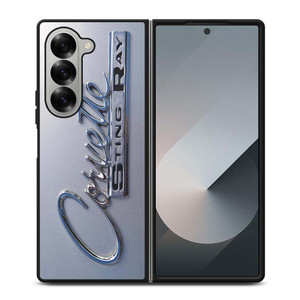 CORVETTE STINGRAY SILVER LOGO Samsung Galaxy Z Fold 6 Case Cover CORVETTE STINGRAY SILVER LOGO Samsung Galaxy Z Fold 6 Case Cover