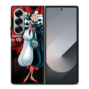 CRUELLA DE VIL DISNEY VILLAIN Samsung Galaxy Z Fold 6 Case Cover CRUELLA DE VIL DISNEY VILLAIN Samsung Galaxy Z Fold 6 Case Cover