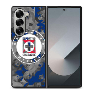 CRUZ AZUL DEPORTIVO FC Samsung Galaxy Z Fold 6 Case Cover CRUZ AZUL DEPORTIVO FC Samsung Galaxy Z Fold 6 Case Cover