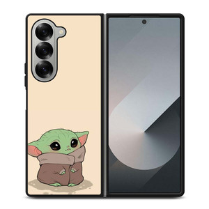 CUTE BABY YODA STAR WARS CARTOON Samsung Galaxy Z Fold 6 Case Cover