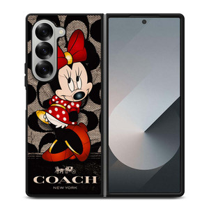 CUTE COACH MINNIE MOUSE Samsung Galaxy Z Fold 6 Case Cover CUTE COACH MINNIE MOUSE Samsung Galaxy Z Fold 6 Case Cover