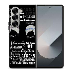 DAN AND PHIL QOTE Samsung Galaxy Z Fold 6 Case Cover