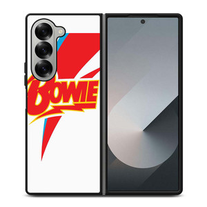 DAVID BOWIE LIGHTNING LOGO Samsung Galaxy Z Fold 6 Case Cover DAVID BOWIE LIGHTNING LOGO Samsung Galaxy Z Fold 6 Case Cover