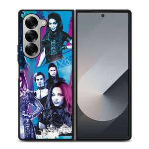 DESCENDANTS COLLAGE Samsung Galaxy Z Fold 6 Case Cover DESCENDANTS COLLAGE Samsung Galaxy Z Fold 6 Case Cover