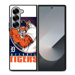 DETORIT TIGERS CLUB LOGO BASEBALL TEAM MLB ICON Samsung Galaxy Z Fold 6 Case Cover DETORIT TIGERS CLUB LOGO BASEBALL TEAM MLB ICON Samsung Galaxy Z Fold 6 Case Cover