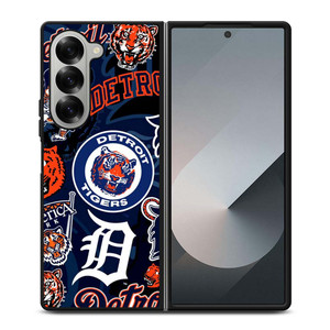 DETROIT TIGERS BASEBALL COLLAGE Samsung Galaxy Z Fold 6 Case Cover DETROIT TIGERS BASEBALL COLLAGE Samsung Galaxy Z Fold 6 Case Cover