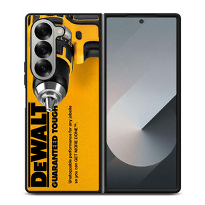 DEWALT GUARANTEED TOUGH LOGO Samsung Galaxy Z Fold 6 Case Cover