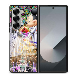 DISNEY MICKEY AND MINI MOUSE Wedding Samsung Galaxy Z Fold 6 Case Cover