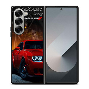 DODGE CHALLENGER SRT DEMON Samsung Galaxy Z Fold 6 Case Cover DODGE CHALLENGER SRT DEMON Samsung Galaxy Z Fold 6 Case Cover