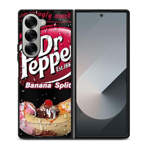 DR PEPPER BANANA SPLIT Samsung Galaxy Z Fold 6 Case Cover DR PEPPER BANANA SPLIT Samsung Galaxy Z Fold 6 Case Cover