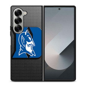DUKE BLUE DEVILS METAL LOGO Samsung Galaxy Z Fold 6 Case Cover