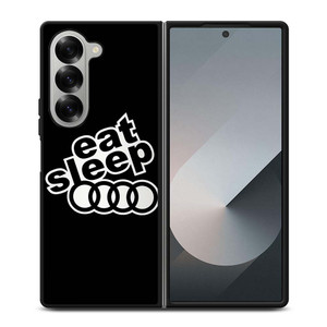 EAT SLEEP AUDI Samsung Galaxy Z Fold 6 Case Cover