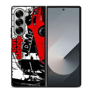 EAT SLEEP JDM ART Samsung Galaxy Z Fold 6 Case Cover
