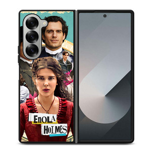 ENOLA HOLMES MOVIES COVER Samsung Galaxy Z Fold 6 Case Cover ENOLA HOLMES MOVIES COVER Samsung Galaxy Z Fold 6 Case Cover