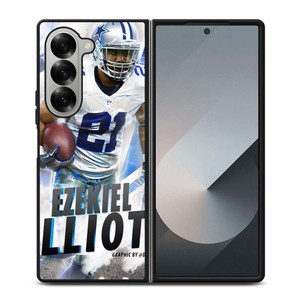 EZEKIEL ELLIOTT DALLAS COWBOYS NFL Samsung Galaxy Z Fold 6 Case Cover