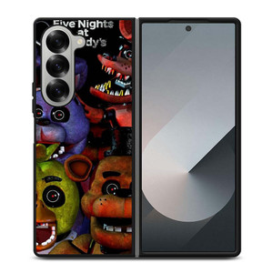 FANAF FIVE NIGHTS FREDDY'S Samsung Galaxy Z Fold 6 Case Cover FANAF FIVE NIGHTS FREDDY'S Samsung Galaxy Z Fold 6 Case Cover